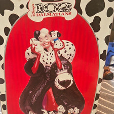 Brand New Vintage Disney 102 Dalmatians Cruella De Porcelain Cookie Jar picture