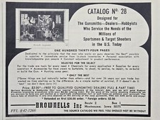 Brownells Gunsmith Supply Catalog Montezuma IA Vintage Print Ad 1976 picture