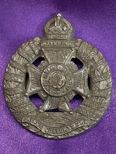 Genuine WW2 Plastic Economy The Rifle Brigade (Prince Consort's Own) w/tangs picture