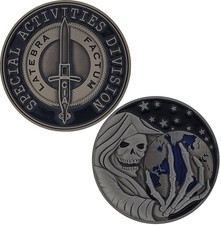 Special Activities Division CIA SAD SOG Grim Reaper Challenge NEW Coin picture