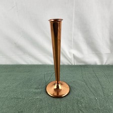 Vintage Mid Century Modern COPPERCRAFT GUILD Copper Bud Vase 8