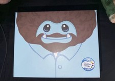 Abominable Toys Bob Ross Chomp The Yeti Five Inch Vinyl Figure LE 2,000 picture