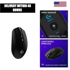 Logitech G305 Wireless Gaming Mouse Black HERO 12000 DPI LIGHTSPEED picture