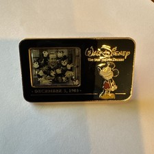 Walt Disney The Man and His Dreams 2002 Pin - December 5 1901 Birthday picture