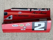 WOW1969 Indy 500 Mario Andretti Brawner Hawk Ford Race Car Side View Sign picture