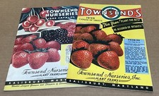 Vtg 1948 1949 Townsend Nurseries Salisbury, Maryland Garden Catalog Lot RARE picture