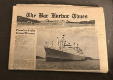 The Bar Harbor Times Newspapers Lot of 2: June 30 & July 7, 1983 picture