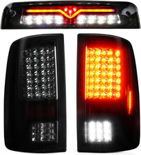 LED Tail Light Assembly + 3Rd Brake Light Fit for Dodge Ram 1500/2500/3500 2009- picture