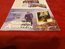 PADA8 ADVERT 6X9 SHOGUN ASSASSIN DVD picture