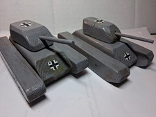 WWII German Tanks ( Wooden) Toy Soldiers picture