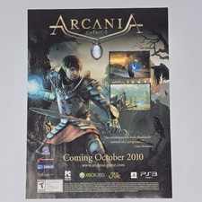 Arcania Gothic 4 PlayStation 3 PS3 Xbox 360 PC Natural Print Ad/Poster picture