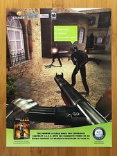 Contract J.A.C.K. PC 2003 Vintage Video Game Print Ad/Poster NVidia GeForce Art picture