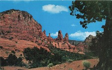 Postcard AZ: Red Rock Monuments, Oak Creek Canyon, Sedona, Arizona picture