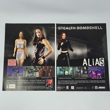 Alias PlayStation 2 PS2 Xbox PC Stealth Bombshell Print Ad/Poster Promo Art picture