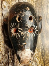 *Authentic* Worn Vintage/Antique Guatemalan Ceremonial Dance Mask – Morería Tax picture
