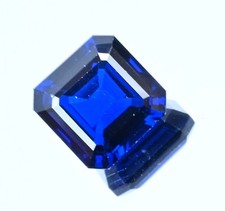 7.61 Ct Natural Tanzania D Block Blue Tanzanite Emerald Cut Loose Gemstone 28R picture