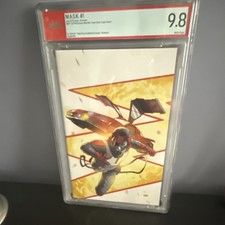 M.A.S.K. #1 PSA 9.8 SDCC 2026 Exclusive Taurin Clarke Virgin Variant Skybound picture