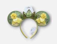 Genuine 2026 Disney Tiana Ear Headband The Princess and the Frog Dress Ears picture