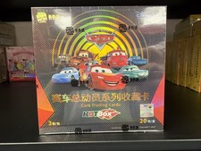 (US SELLER) 2023 Kakawow Disney 100 Hotbox Cars Trading Cards Sealed Box picture