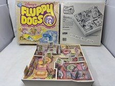 1986 Disney Fluppy Dogs Hide & Seek Memory Game Parker Brothers Missing 2 Pieces picture