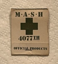 MASH 4077th MATCHBOOK MATCHES ARMY RARE picture