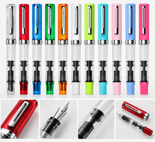 TWSBI ECO Fountain Pen Transparent Piston Resin Multiple Colors Nib Sizes picture