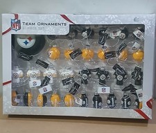 Pittsburgh Steelers Football Team 31 Piece Christmas Ornament Set Miniature picture