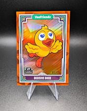 DECISIVE DUCK - 2025 Topps Chrome VeeFriends First Chrome Orange 01/25 #14 🔥 picture