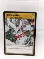 Red Cybunny 22/100 Return Of Dr. Sloth Rare Neopets 2004 picture