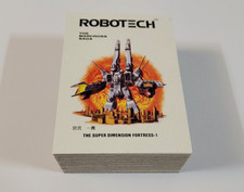 1986 ROBOTECH MACROSS SAGA Nice COMPLETE CARD SET 60 NM/MT Harmony Gold MATCHBOX picture