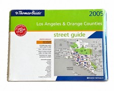 2005 Thomas Guide Los Angeles Orange Counties Street Guide NEW SEALED + CD-ROM picture