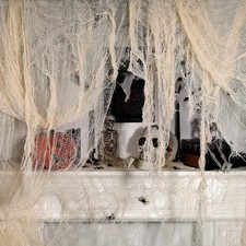 320 x 80 in Halloween Creepy Cloth for Yard and Outdoor 320