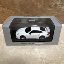 Mini car 1/43 Spark model Porsche PORSCHE 911 Turbo S Tequipment 997 White picture
