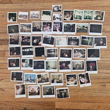 VINTAGE 1970-80'S LOT POLAROID PHOTOS AMERICAN MEN WOMEN & FRIENDS FAMILY picture