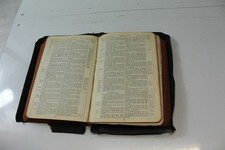 Antique Bible 1895-1913 Old & New Testament With Inclusions Oxford Teacher Ed picture