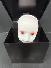 Gemmy Halloween Baby Spirit In The Box Halloween Prop Lights Sounds SEE VIDEO picture