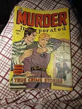 Murder Incorporated 5(#1) June 1950 Fox Features Golden Age Police Bondage Cover picture