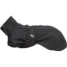 Back on Track Nella Dog Coat for Low Tail Dogs, Black, 18