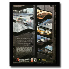 2002 RalliSport Challenge Framed Print Ad/Poster Original Xbox Racing Game Art picture