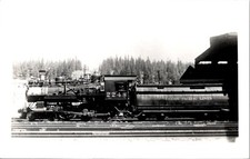  Truckee California Southern Pacific Railroad Engine 2248 RPPC Postcard    23748 picture