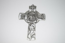 Saint Michael Pewter Cross Pray For Us JCC 2002 5