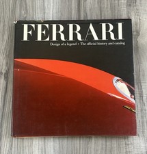 Ferrari Design of a Legend 1990 Official History Catalog Book Pininfarina Rare picture