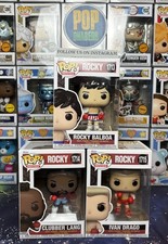 Funko POP Movies: Rocky - 3 Pop Full Set #1713-1714-1715 picture
