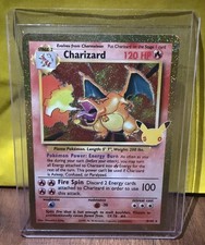 Charizard 4/102 Holo 120 HP English 30th anniversary set picture