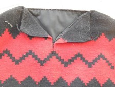 RARE 2 FIND ANTIQUE VINTAGE NAVAJO WOMEN'S DRESS 2 PANEL BI'IL WEAVING / RUG picture