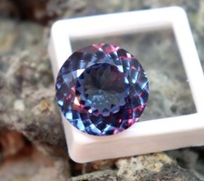 7.50 Ct Natural Alexandrite Round Cut Color Change MGL Certified Loose Gemstone picture