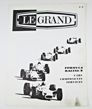1970 Le Grand Formula Racing Cars Parts Catalog and Original Introduction Letter picture