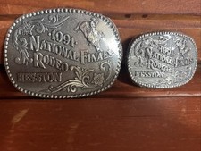 Hesston 1991 NFR Commemorative Series Limited Collector’s Buckle picture
