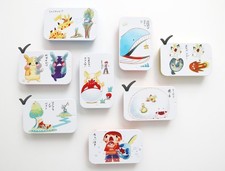 4set Pokemon Center Petit Can Collection Mini Tin 