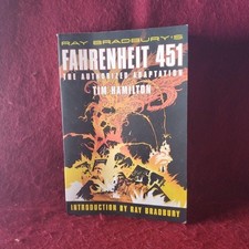Ray Bradbury's Fahrenheit 451 Tim Hamilton 2009 Paperback Black Hill And Wang picture